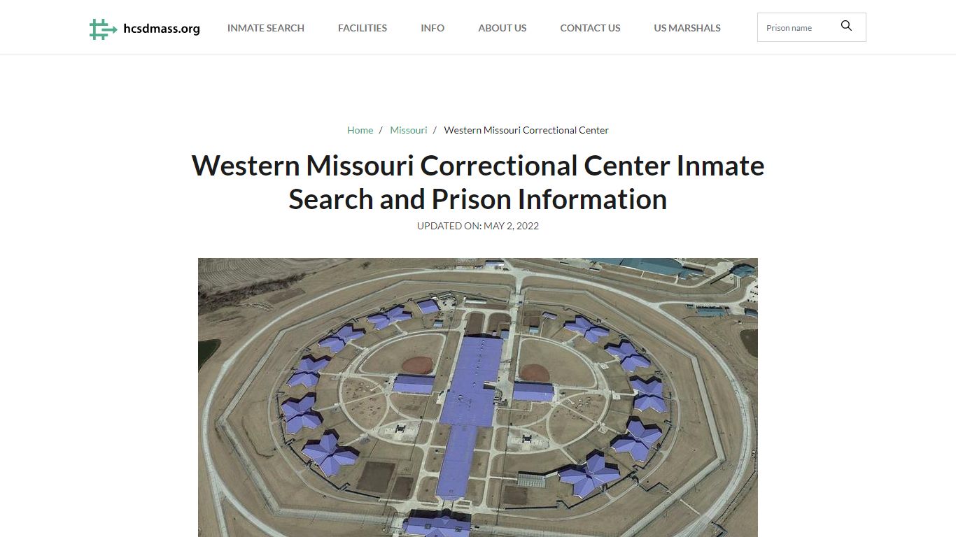 Western Missouri Correctional Center Inmate Search ...